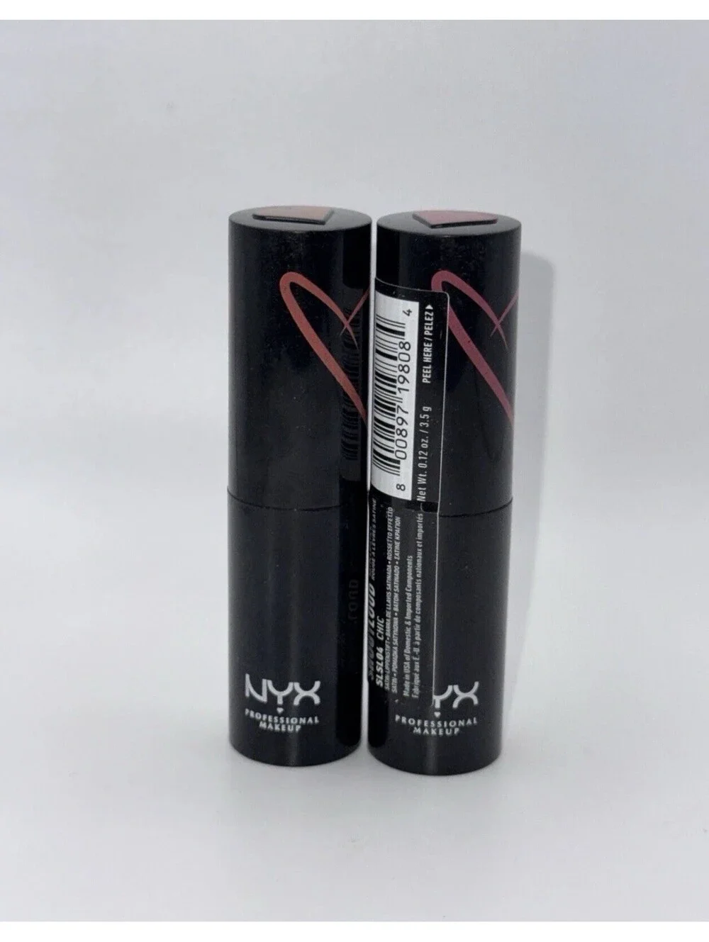 2 NYX Shout Loud Satin Lipstick Cali And Chic